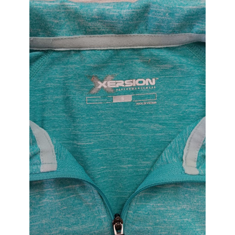 Women's Xersion Pullover Top Size S Teal - Picture 2 of 2